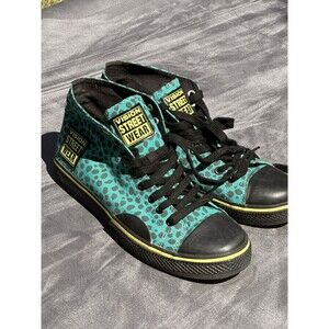 Vision Street Wear Retro High Top Sneakers Skateboard Shoes 80's Vibes